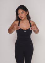 Ruth Racerback Tank - Black