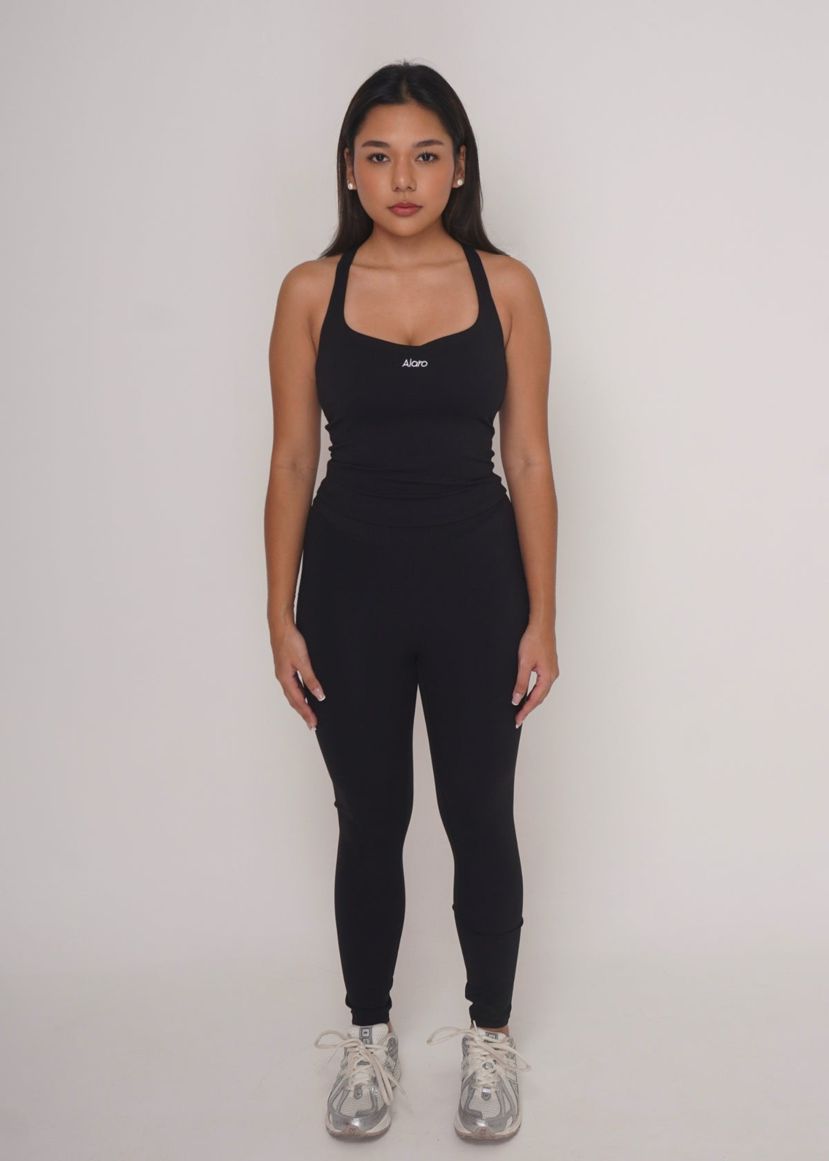 Ruth Racerback Tank - Black