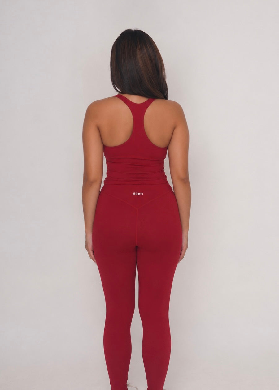 Ruth Form Leggings - Red