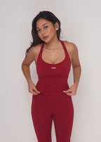 Ruth Racerback Tank - Red