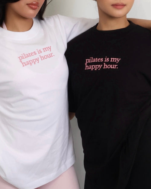 Pilates is My Happy Hour Tee